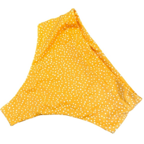 Yellow Polka Dot Bikini Bottom - Picture 3 of 4